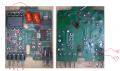Reverse engineering process for the top and bottom of the board
